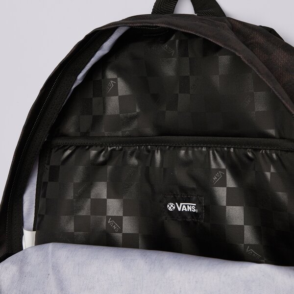 Детска раница VANS РАНИЦА OLD SKOOL CHECK BACKPACK vn000h4xba51 цвят черен