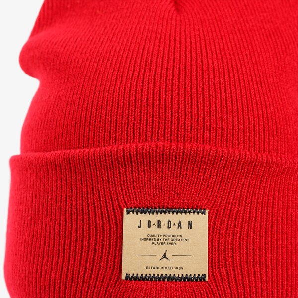 Дамска зимна шапка JORDAN ЗИМНА ШАПКА JORDAN BEANIE CUFFEED UTILITY ci4168-687 цвят червен