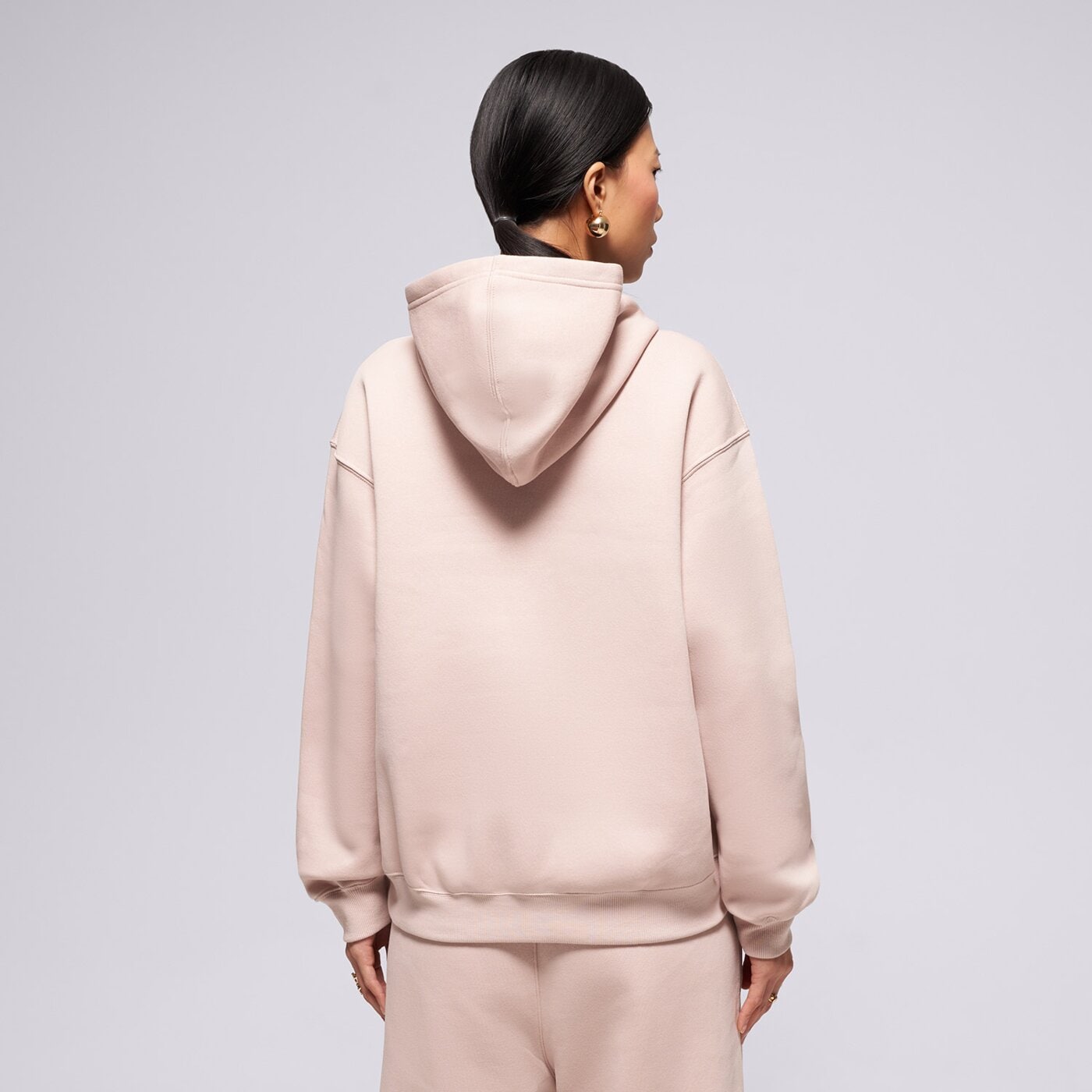 Дамски суичър JORDAN СУИТЧЪР С КАЧУЛКА W J BRK FLC PO 24 fv7071-292 цвят бежов