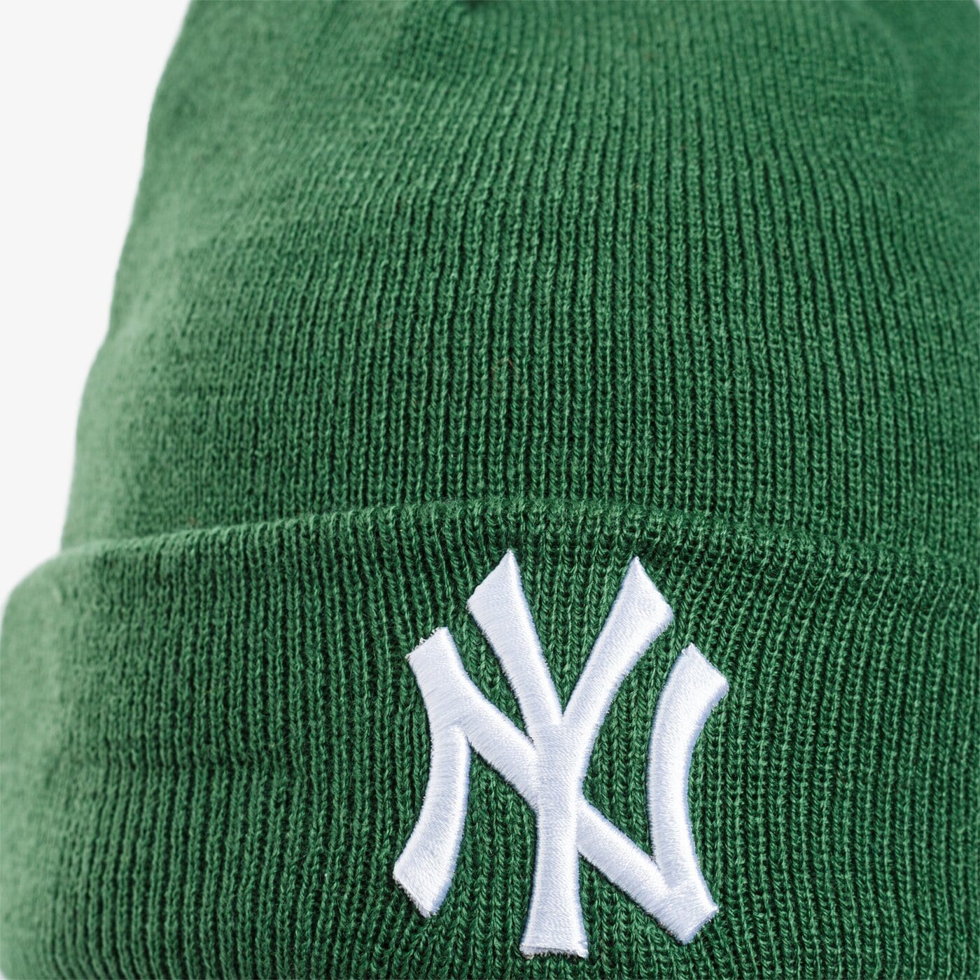 Дамска зимна шапка NEW ERA ЗИМНА ШАПКА LEAGUE ESSENTIAL CUFF KNIT NEYYAN 12040425 цвят зелен