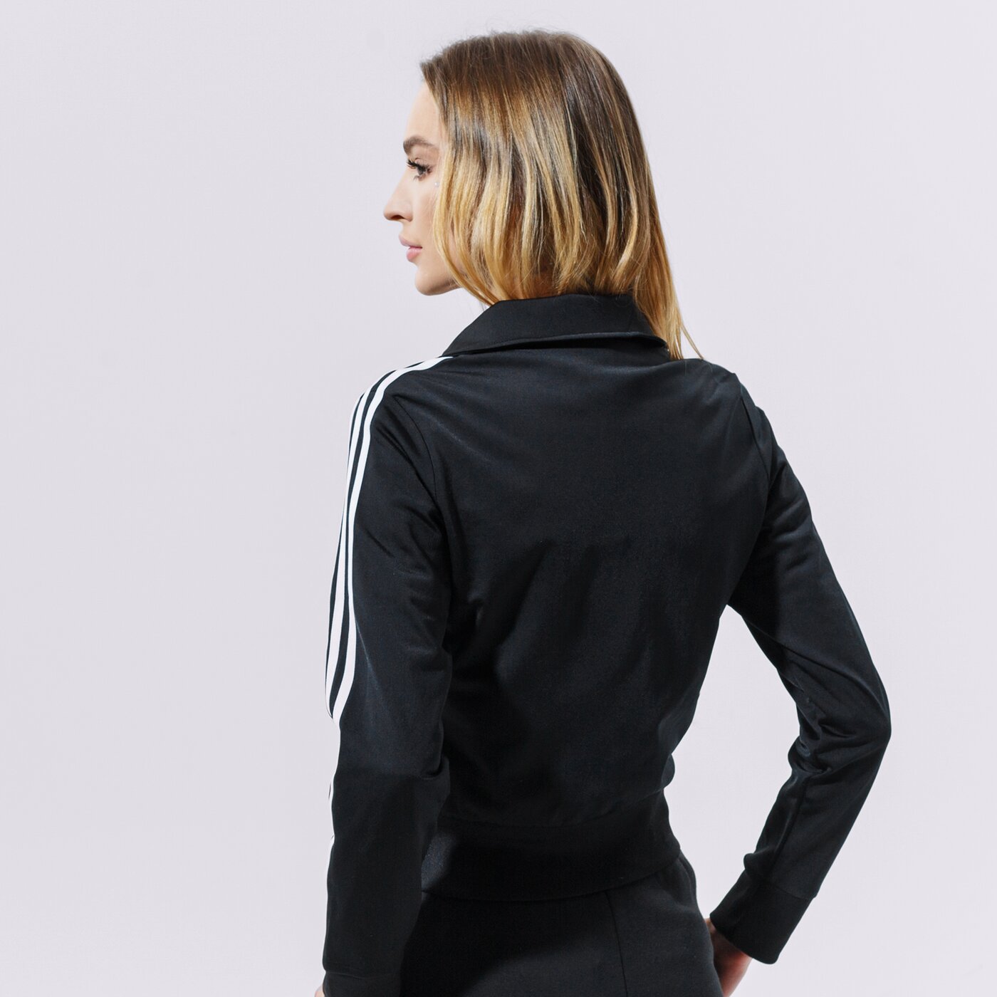 Дамски суичър ADIDAS СУИТЧЪР СЪС ЗАКОПЧАВАНЕ FIREBIRD TT PB gn2817 цвят черен