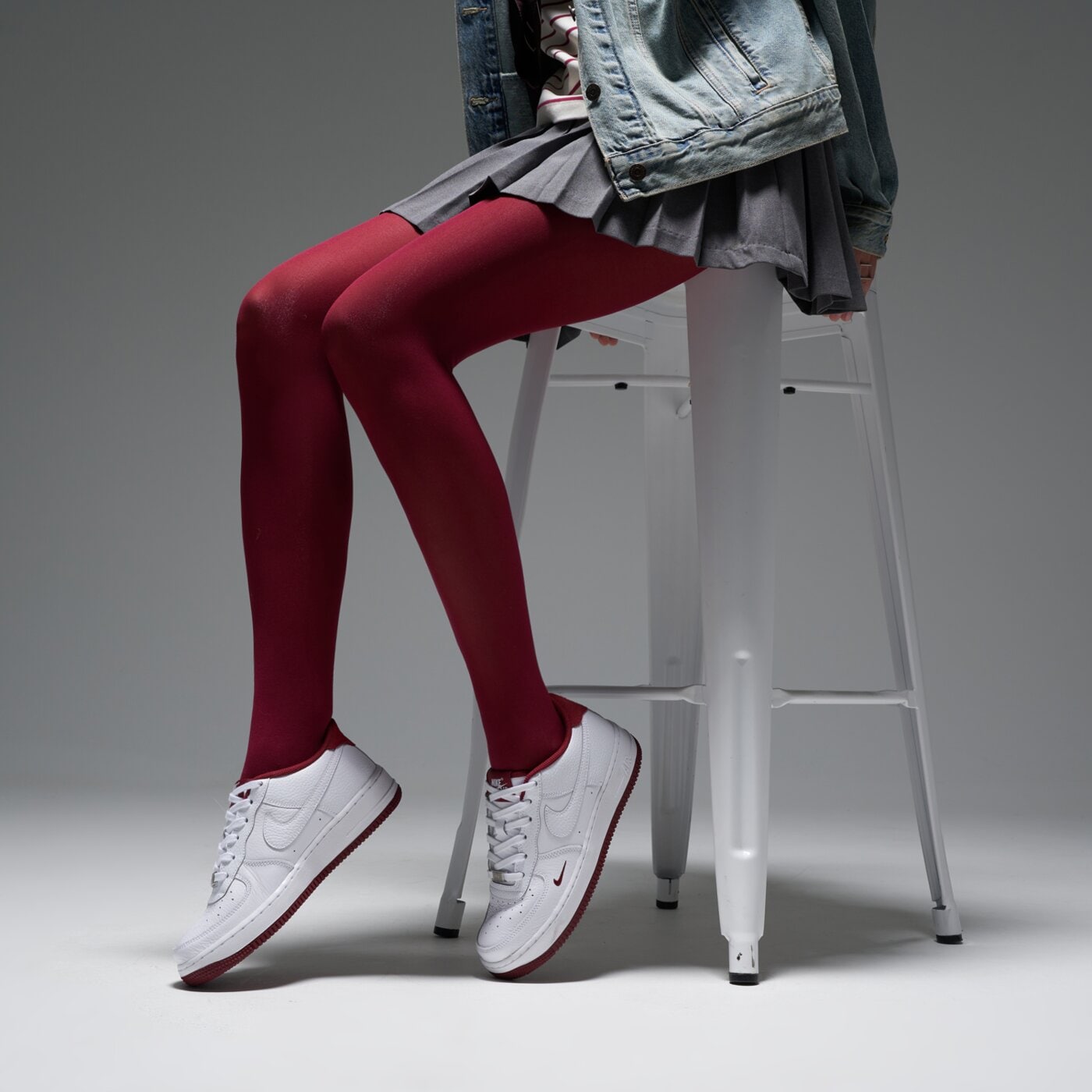 Детски маратонки NIKE AIR FORCE 1 hf0952-100 цвят бял