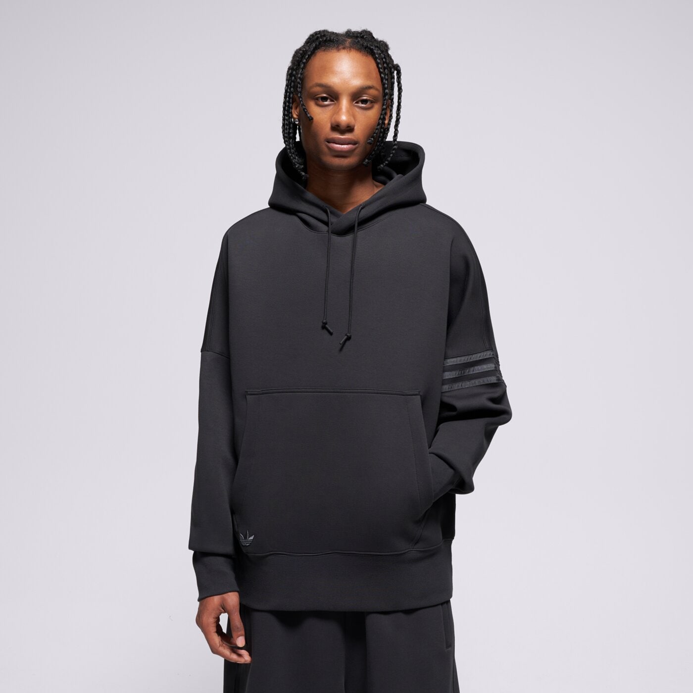 Мъжки суичър ADIDAS СУИТЧЪР С КАЧУЛКА NEU C HD hz3740 цвят черен