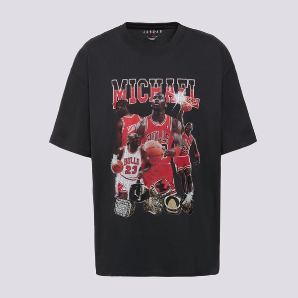 Дамска тениска JORDAN ТЕНИСКА W J SS OS GFX TEE MIXTAPE hj0190-045 цвят черен