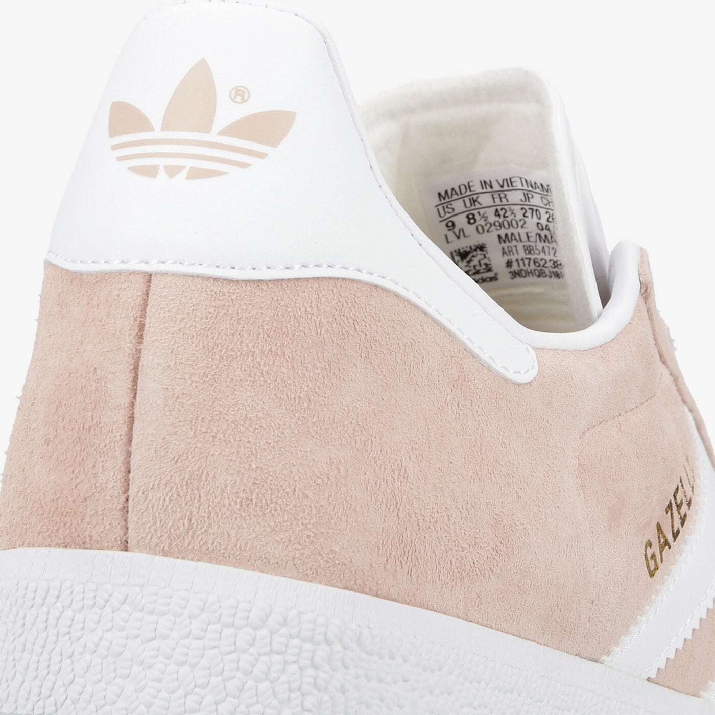 Мъжки маратонки ADIDAS GAZELLE  bb5472 цвят розов