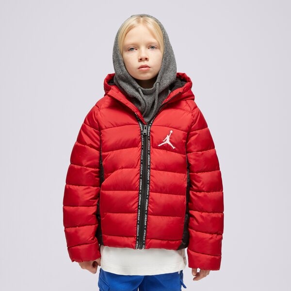 Детска преходно яке JORDAN ЯКЕ ЗИМНО FAUX DOWN JACKET BOY 95b667-r78 цвят бордо