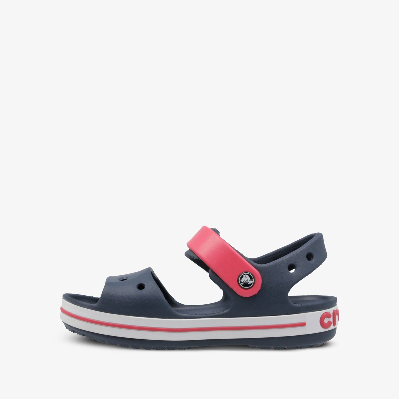Детски чехли и сандали CROCS CROCBAND SANDAL KIDS 12856485k цвят тъмносин