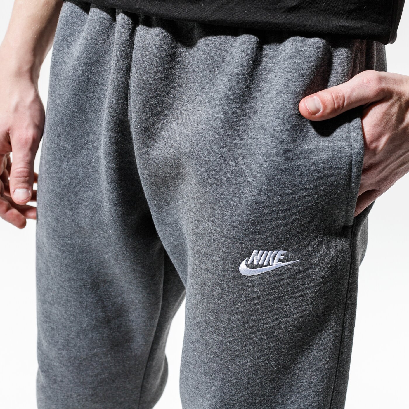 Мъжки панталони NIKE ПАНТАЛОНИ SPORTSWEAR CLUB FLEECE bv2671-071 цвят сив