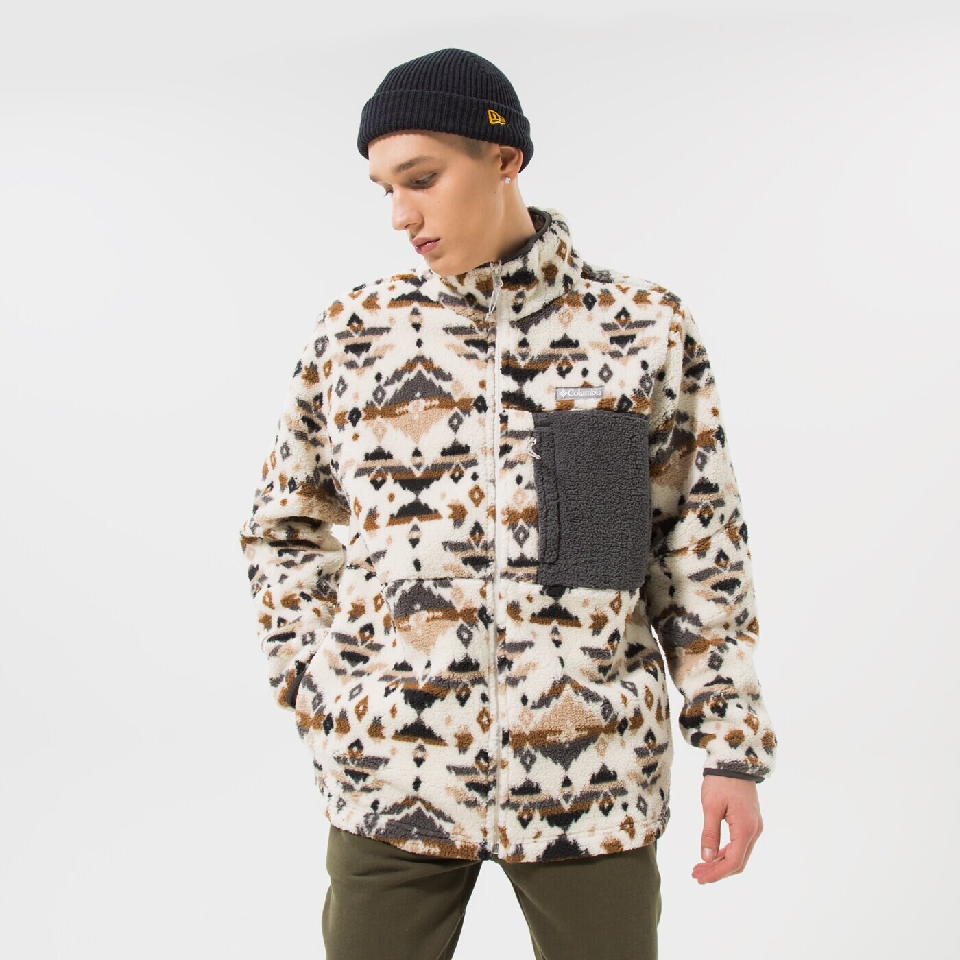 Мъжки суичър COLUMBIA ПОЛАР MOUNTAINSIDE™ PRINTED FULL ZIP 2013743191 цвят многоцветен