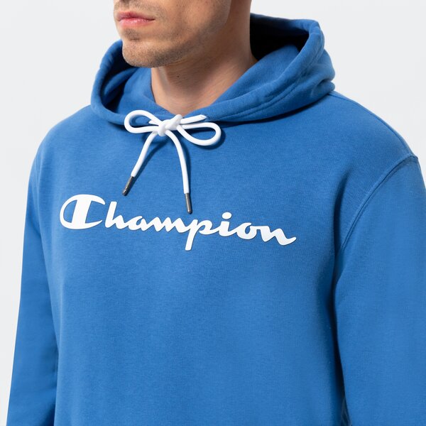 Мъжки суичър CHAMPION СУИТЧЪР С КАЧУЛКА HOODED SWEATSHIRT 217142bs007 цвят син