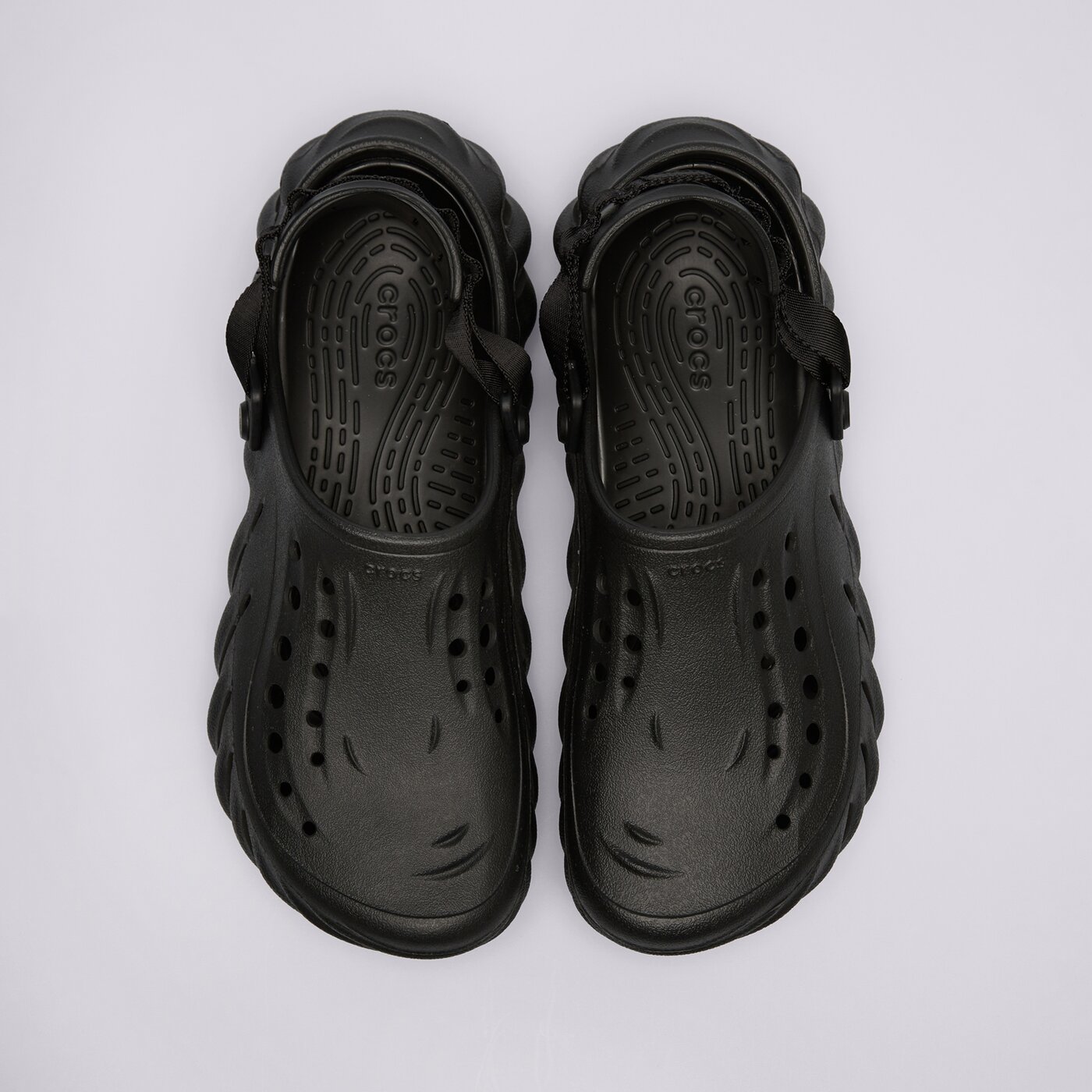 Мъжки чехли и сандали CROCS ECHO CLOG  207937001 цвят черен