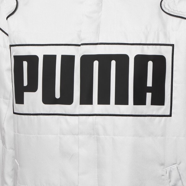 Дамско преходно яке PUMA ЯКЕ RELAXED RACER JACKET 629914 61 цвят сив