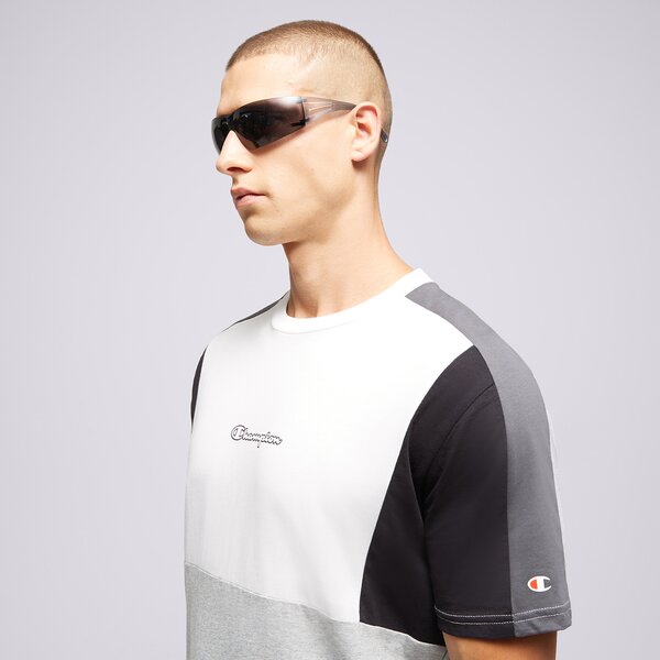 Мъжка тениска CHAMPION PANEL ТЕНИСКА  218426em006 цвят сив
