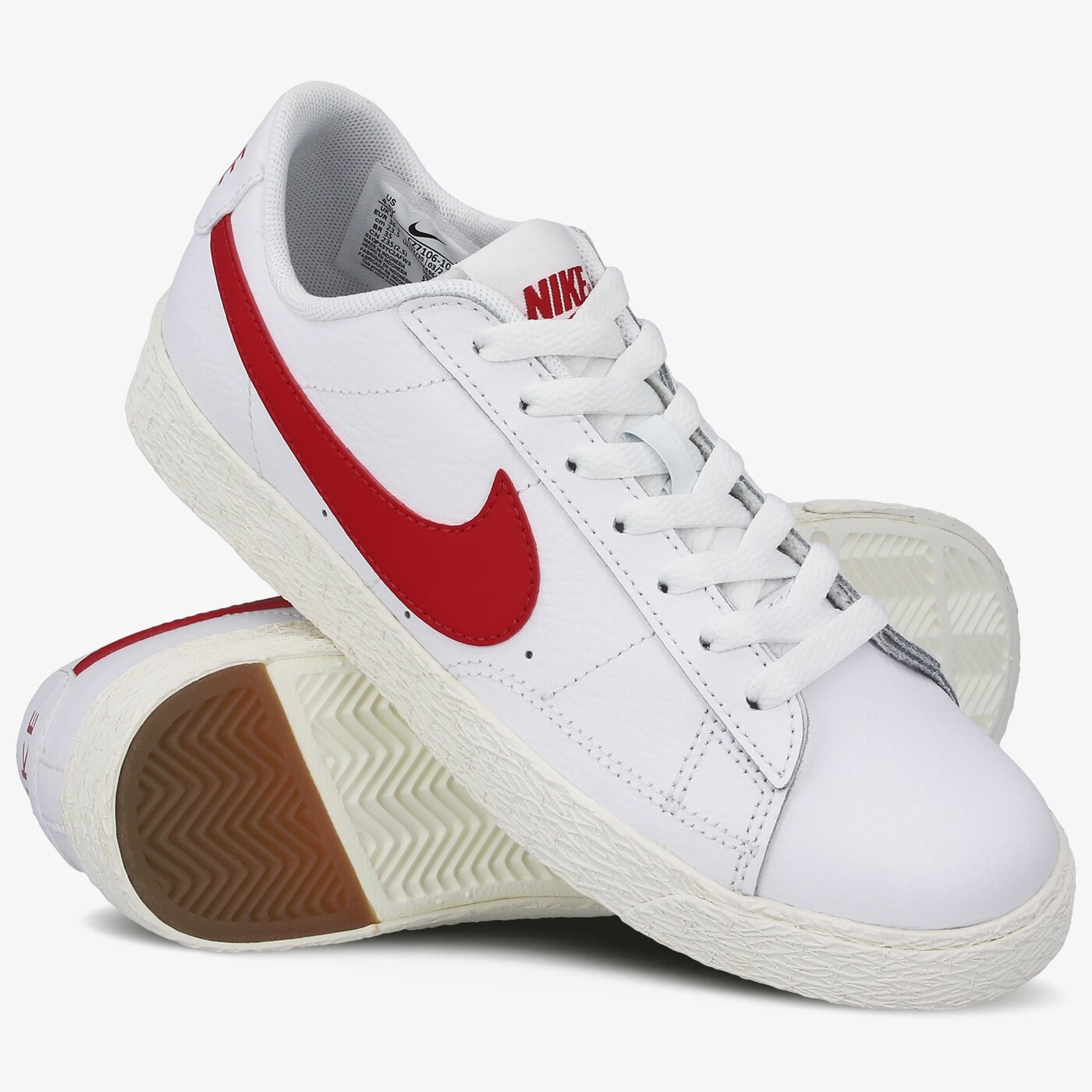 Детски маратонки NIKE BLAZER LOW GS cz7106-100 цвят бял