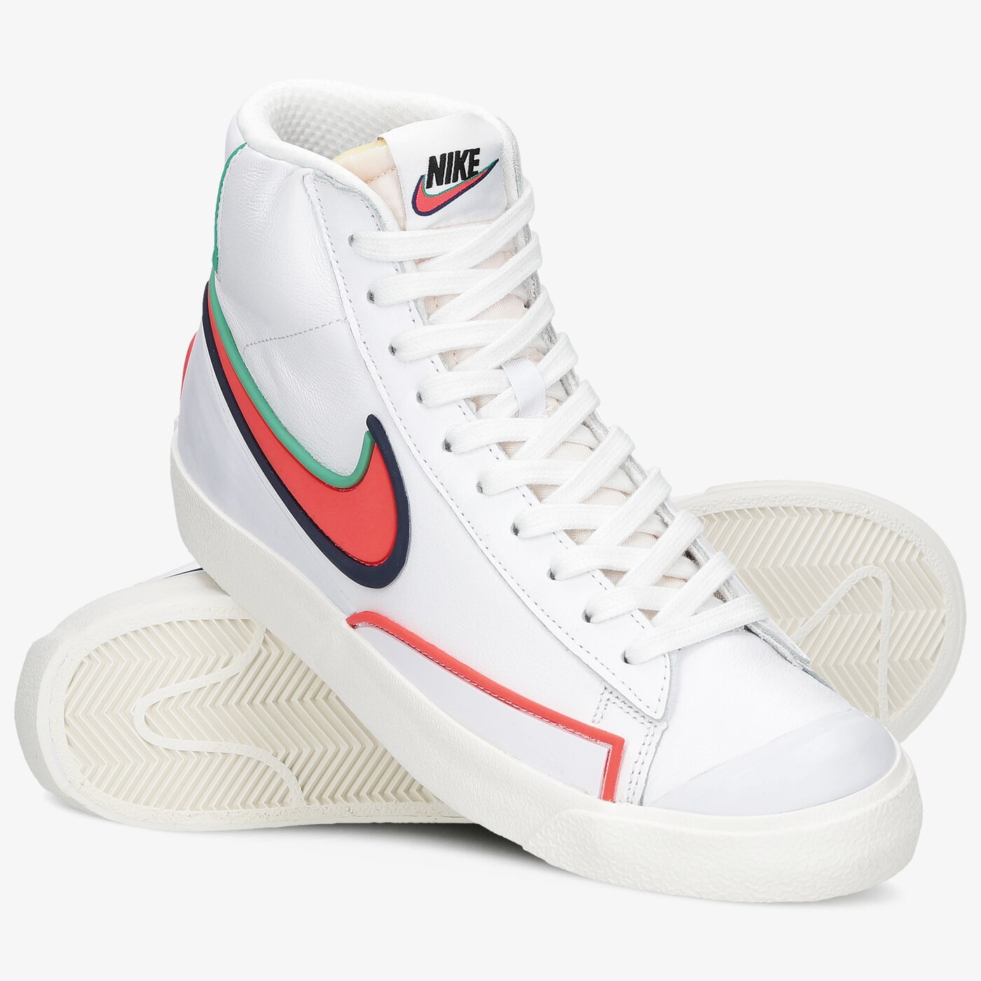 Мъжки маратонки NIKE BLAZER MID '77 INFINITE da7233-102 цвят бял