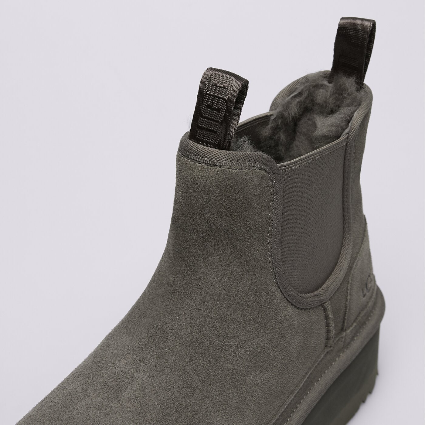 Дамски кежуал UGG NEUMEL PLATFORM CHELSEA 1134526-grey цвят сив