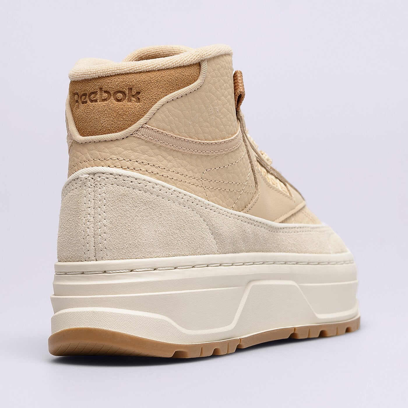 Дамски маратонки REEBOK CLUB C GEO MID gz2159 цвят бежов