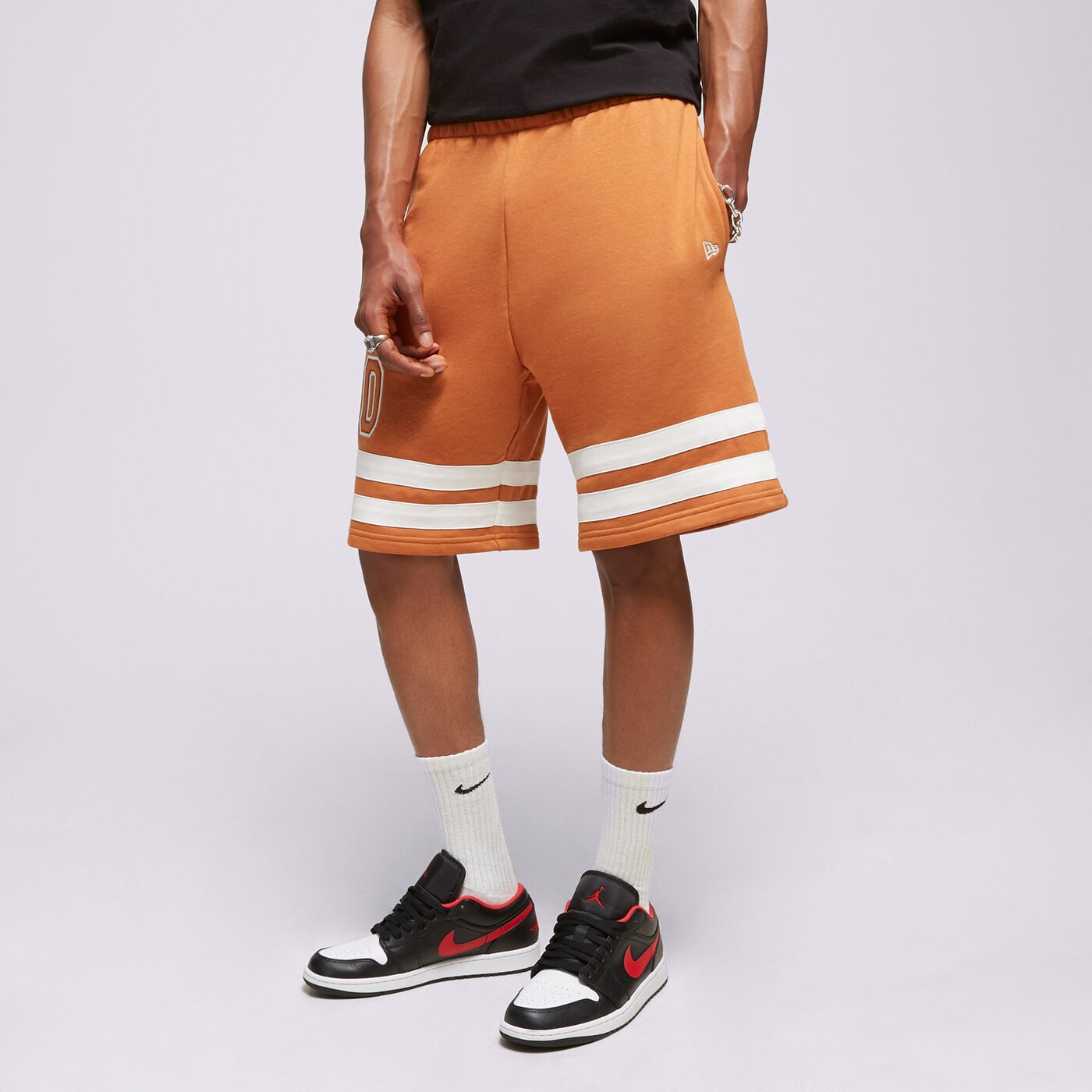 Мъжки къси панталони NEW ERA ШОРТИ NE NEWERA NONE 60357082 цвят кафяв