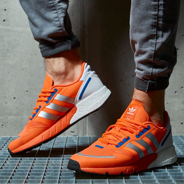 Мъжки маратонки ADIDAS ZX 1K BOOST h68727 цвят червен