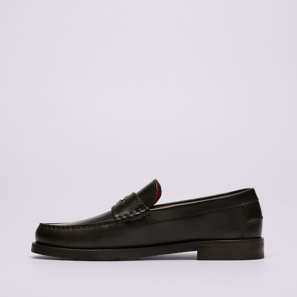 Мъжки кежуал NAKED WOLFE RIVIERA BLACK LEATHER nwrivierablack цвят черен