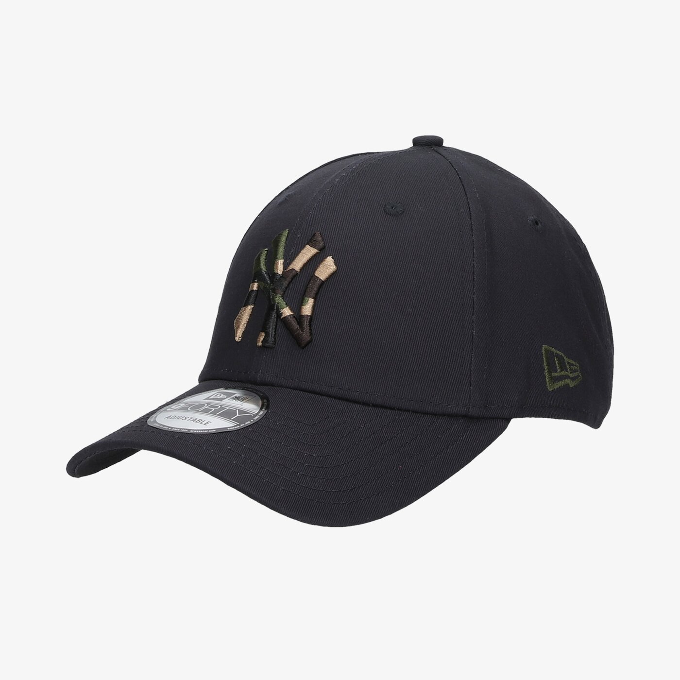 Дамска шапка с козирка NEW ERA ШАПКА CAMO INFILL 9FORTY NEYYAN NVYWDC 60112620 цвят тъмносин
