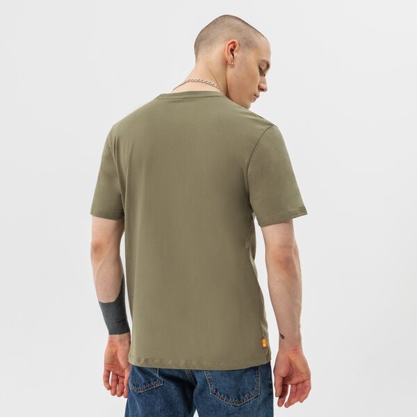 Мъжка тениска TIMBERLAND ТЕНИСКА YC SS STACK LOGO TEE (REGULAR) tb0a2aj1ax21 цвят каки