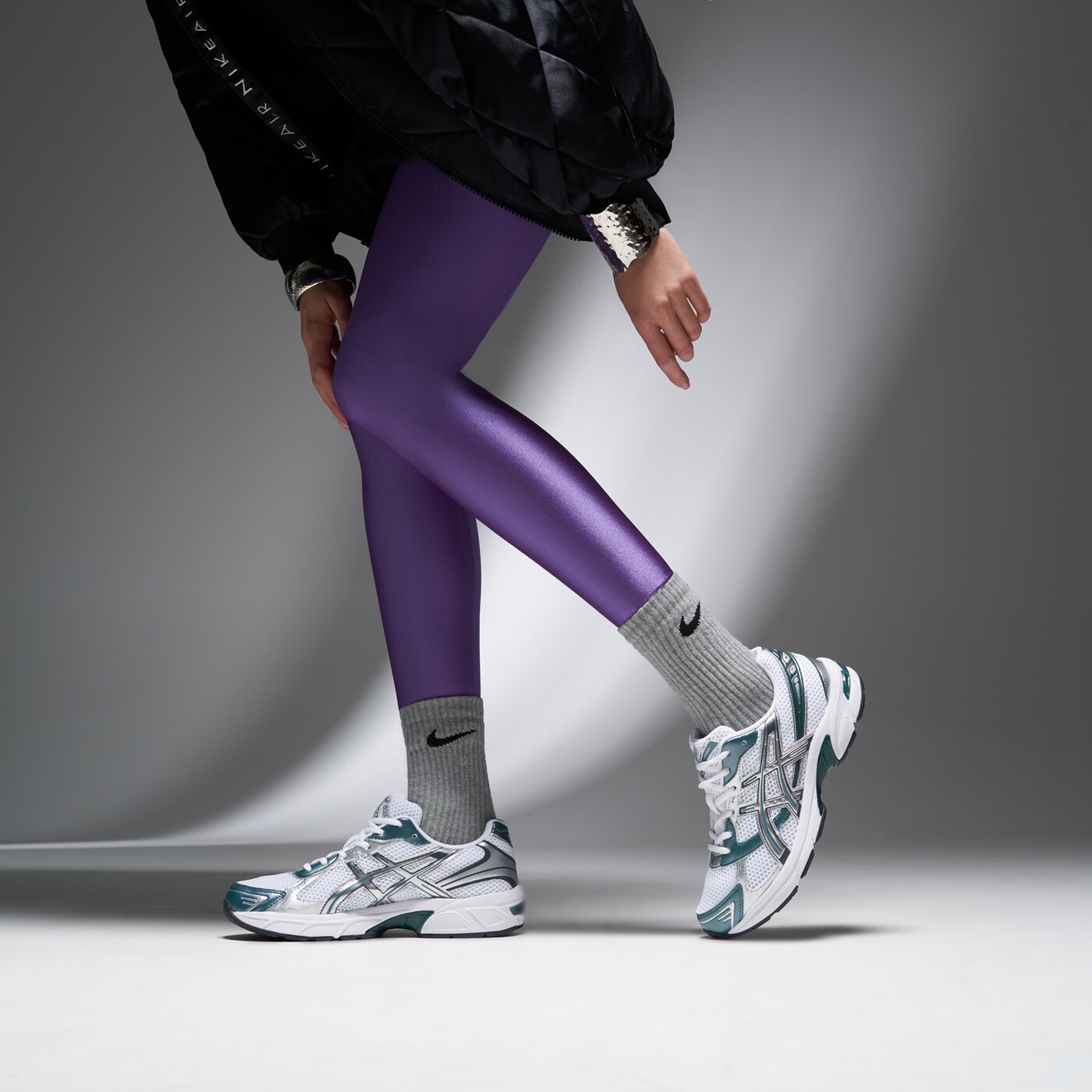 Дамски маратонки ASICS GEL-1130 1201a256-121 цвят бял