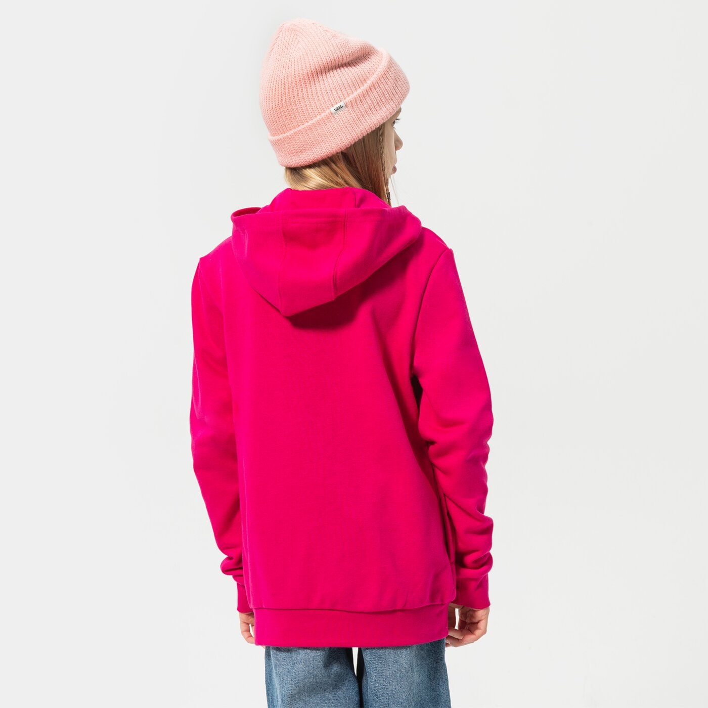 Детски суичър ADIDAS СУИТЧЪР С КАЧУЛКА HOODIE GIRL he4780 цвят розов