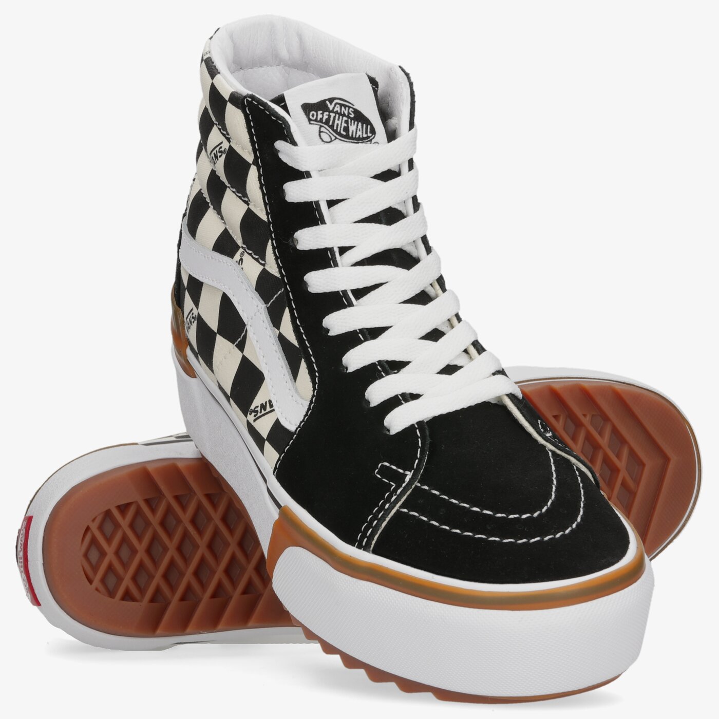 Дамски маратонки VANS UA SK8-HI STACKED vn0a4btwvlv1 цвят черен