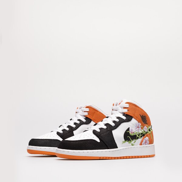 Детски маратонки AIR JORDAN 1 MID SE GDN GG  dq8390-100 цвят бял