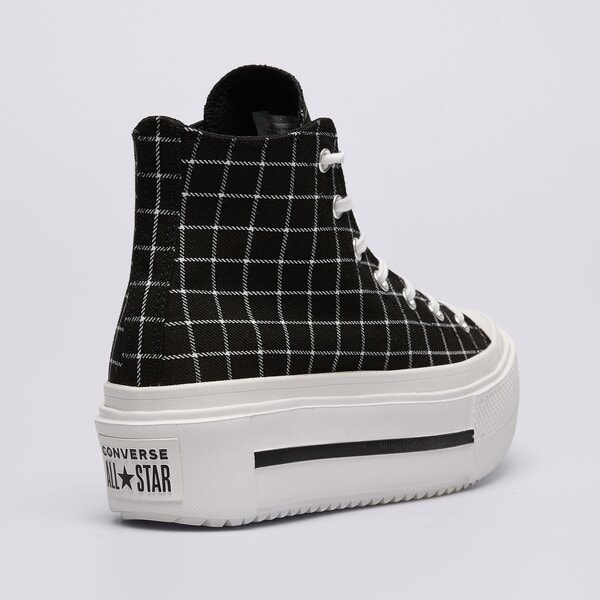 Дамски маратонки CONVERSE CTAS DOUBLE STACK a14157c цвят черен