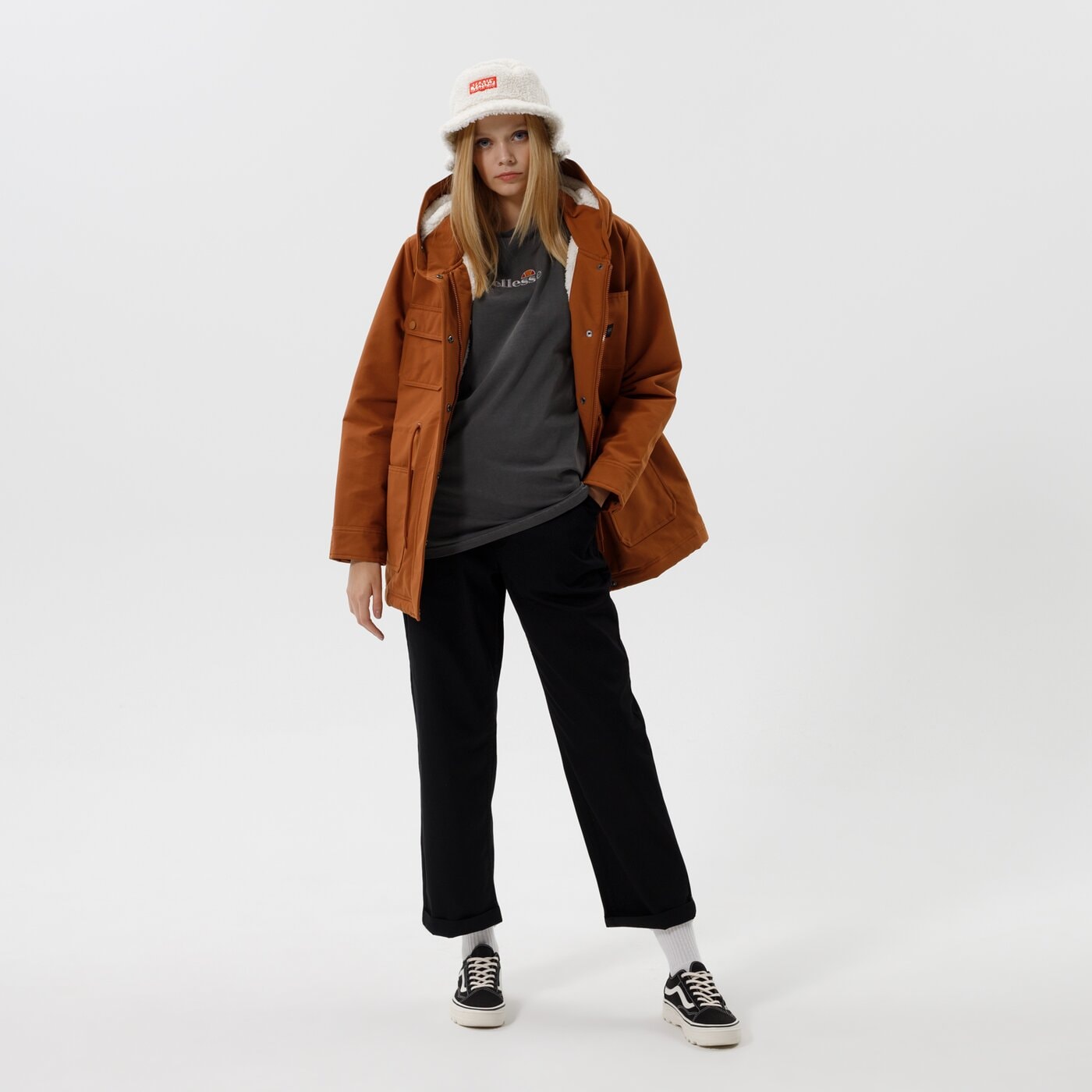 Дамско зимно яке VANS ЯКЕ WM TAYLOR HOOD JACKET MTE vn0a5lj7tst1 цвят кафяв