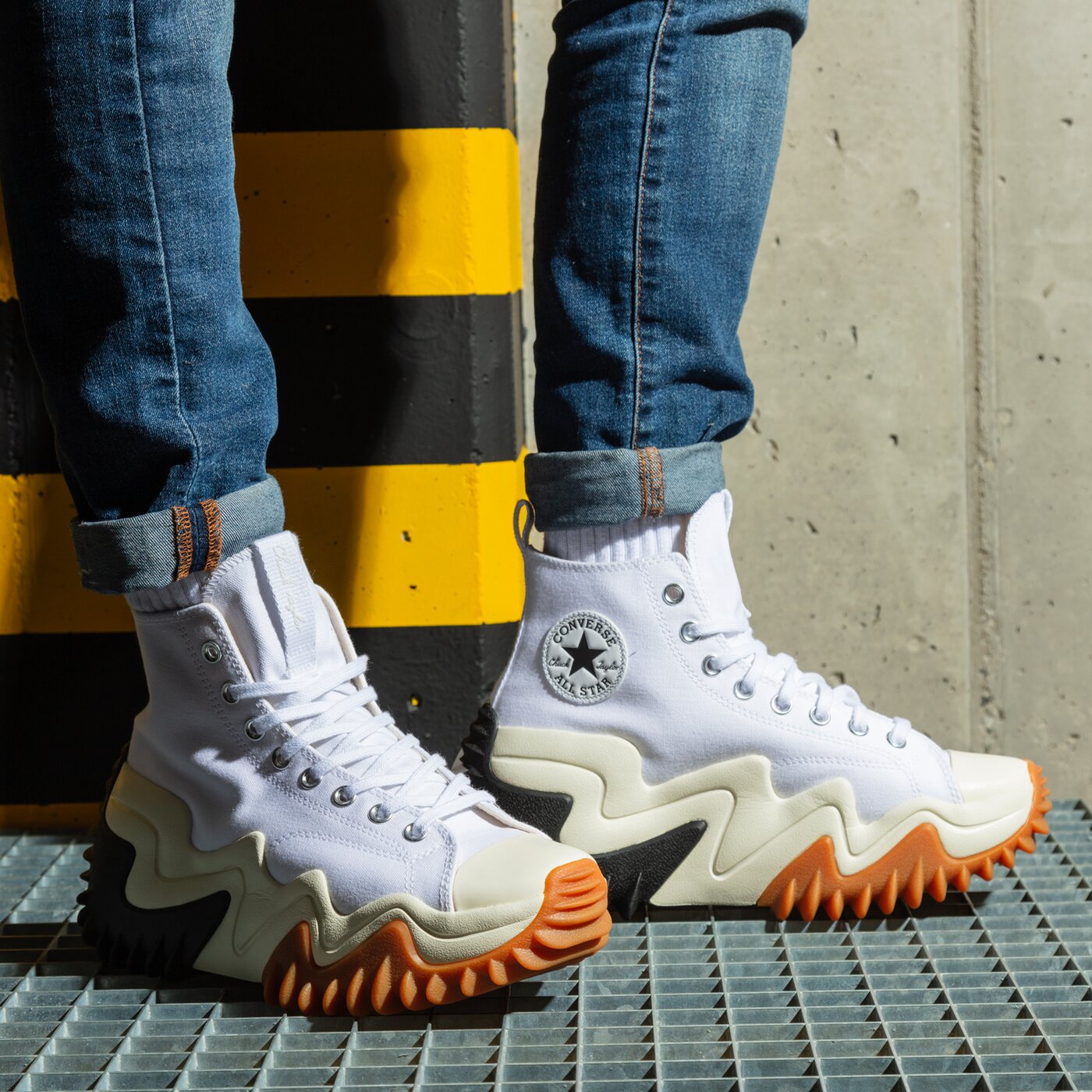 Мъжки маратонки CONVERSE RUN STAR MOTION 171546c цвят бял