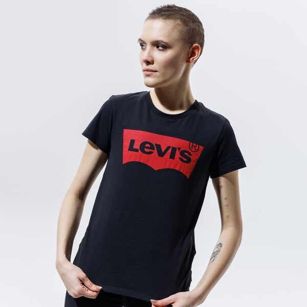 Дамска тениска LEVI'S ТЕНИСКА THE PERFECT TEE 17369-0201 цвят черен