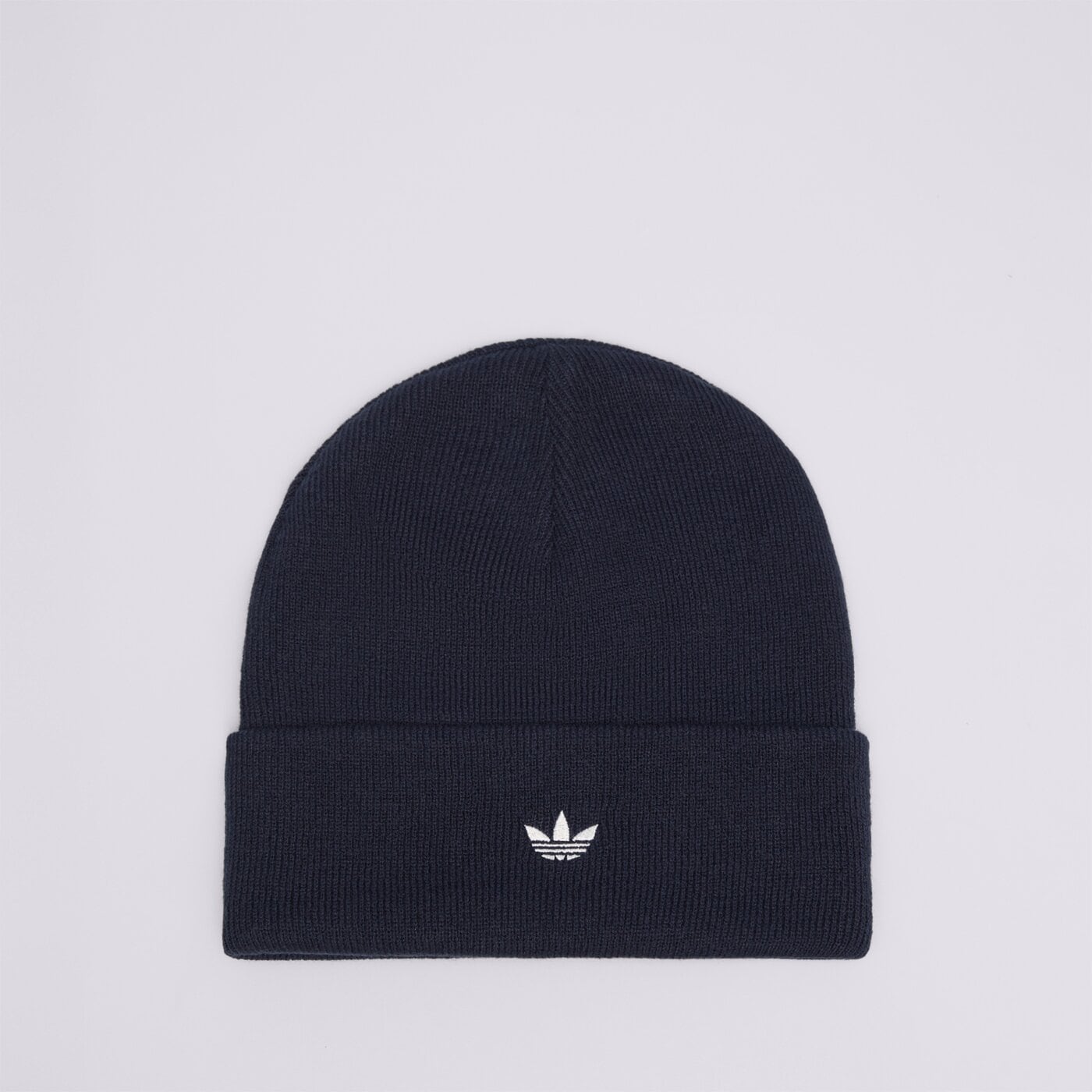 Дамска зимна шапка ADIDAS ШАПКА ADICOLOR CUFF B jz4980 цвят сив