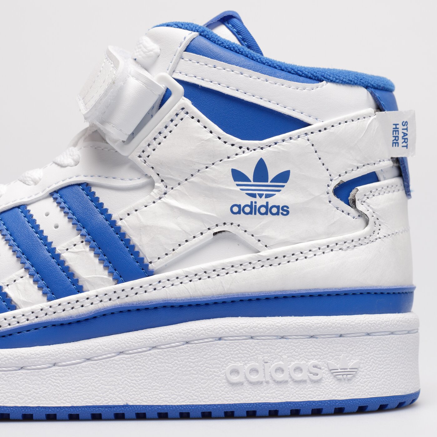 Детски маратонки ADIDAS FORUM MID J gz1768 цвят бял