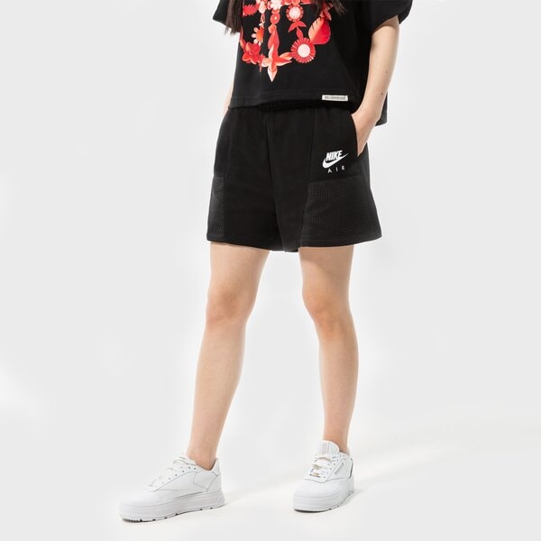 Дамски къси панталони NIKE ШОРТИ W NSW AIR FLC SHORT dm6470-010 цвят черен