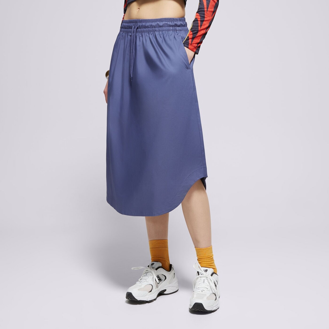 Дамски NEW BALANCE ПОЛА TWILL MID wk51551dre цвят тъмносин