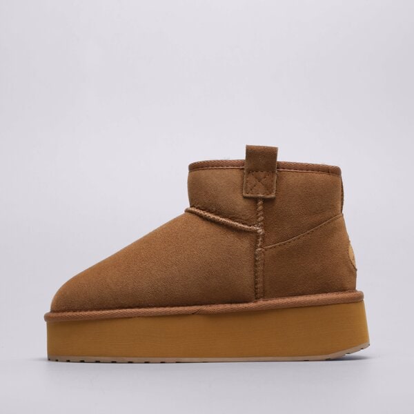 Дамски кежуал EMU AUSTRALIA FOYFLATFORM MICRO w13073chestnut цвят кафяв