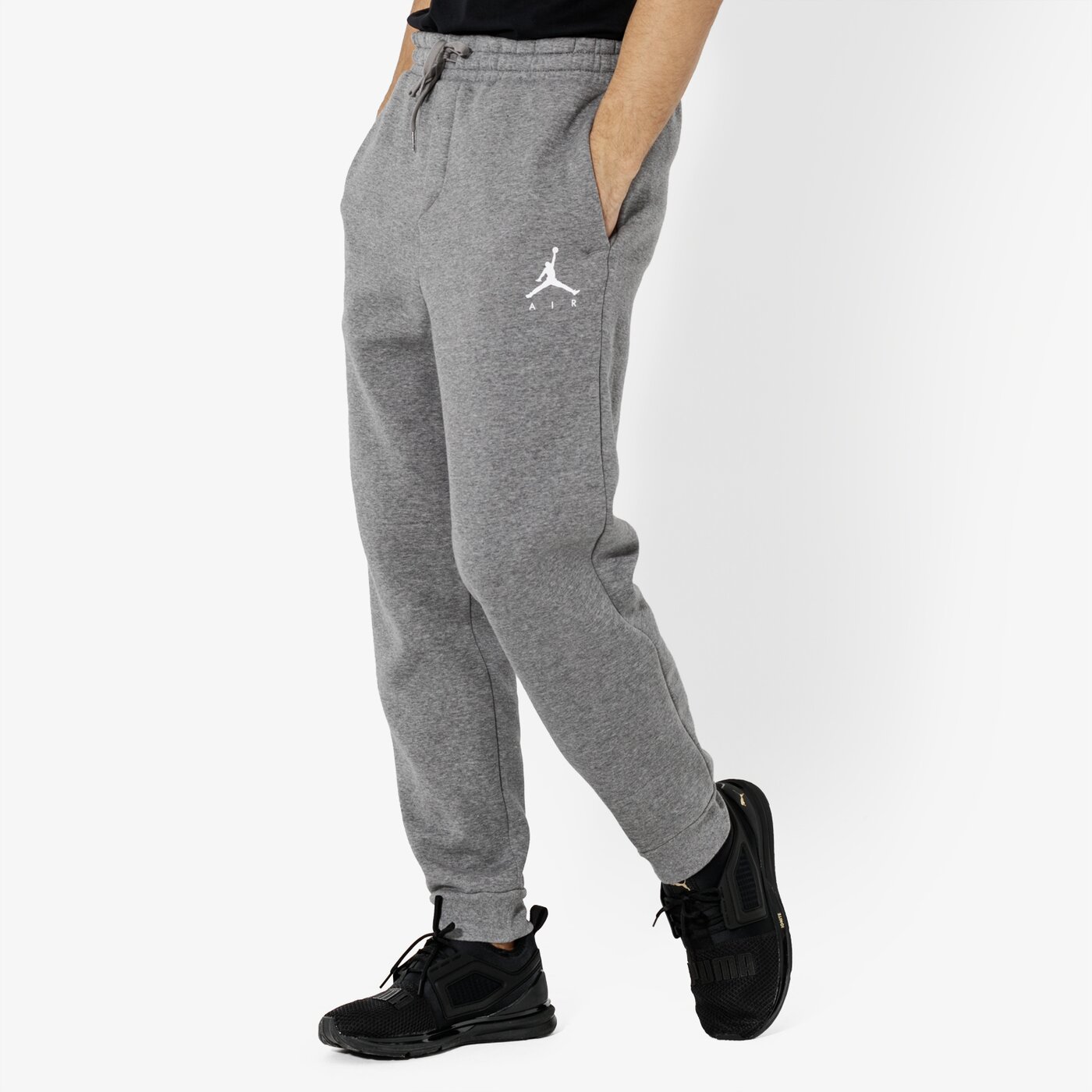 Мъжки панталони JORDAN ПАНТАЛОНИ M J JUMPMAN FLEECE PANT JORDAN OFF CRT BBAL 940172-091 цвят сив