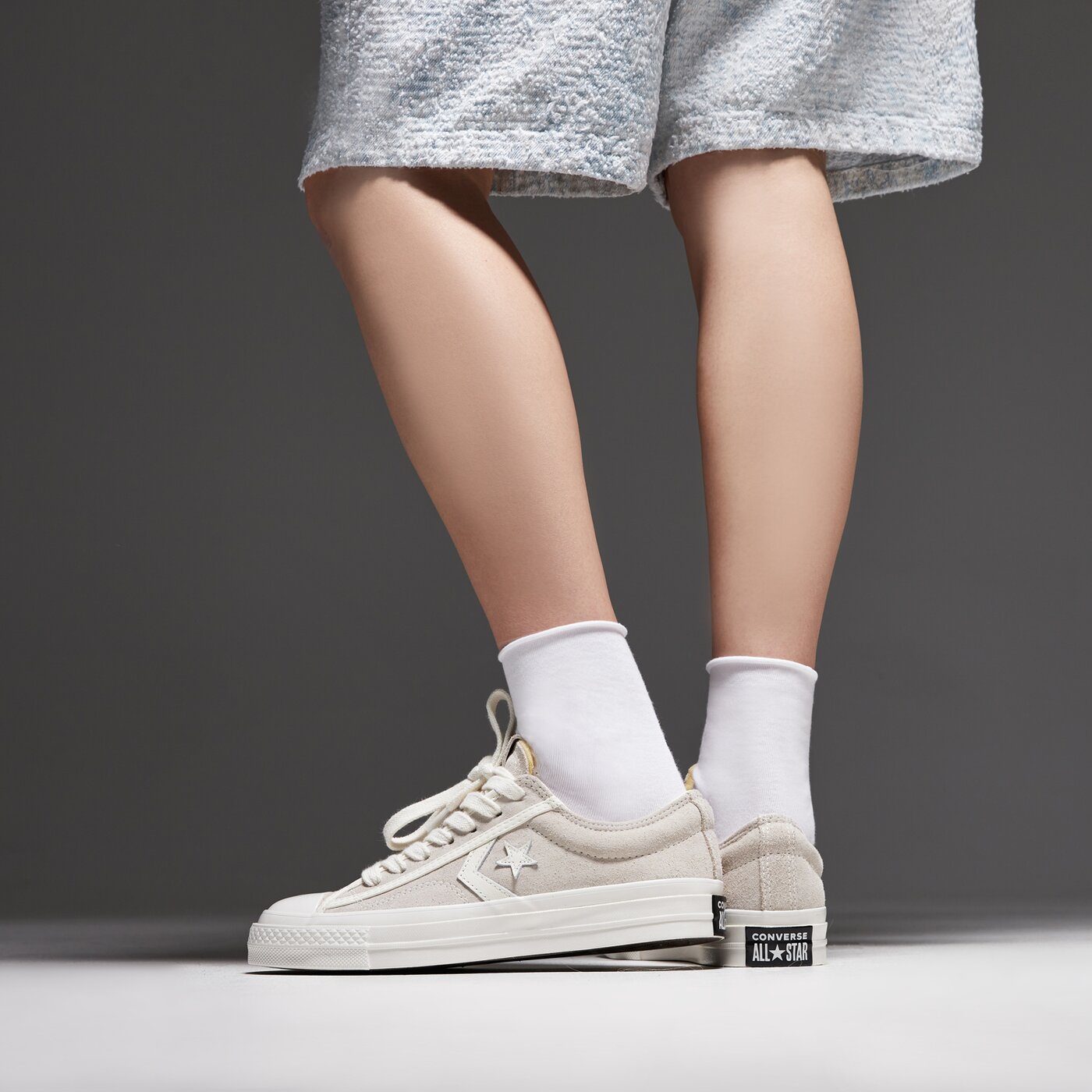 Дамски маратонки CONVERSE STAR PLAYER 76 a15016c цвят бежов