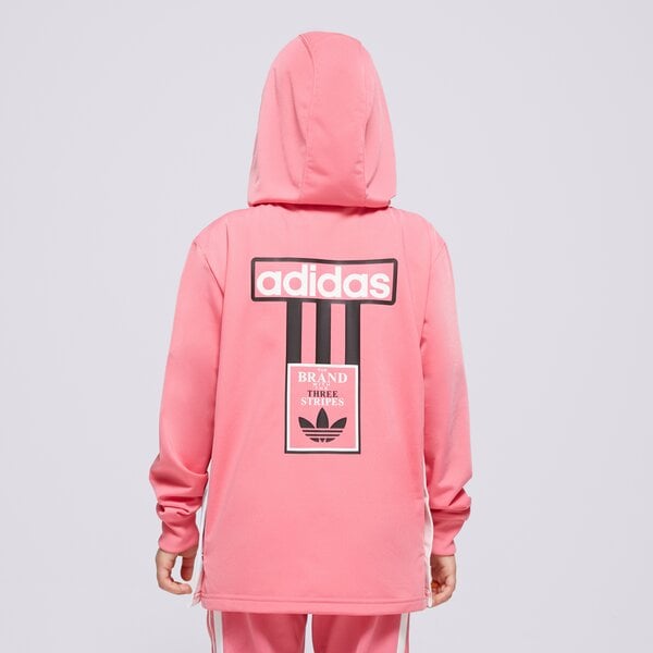 Детски суичър ADIDAS СУИТЧЪР С КАЧУЛКА FZ HOODIE GIRL in2115 цвят розов