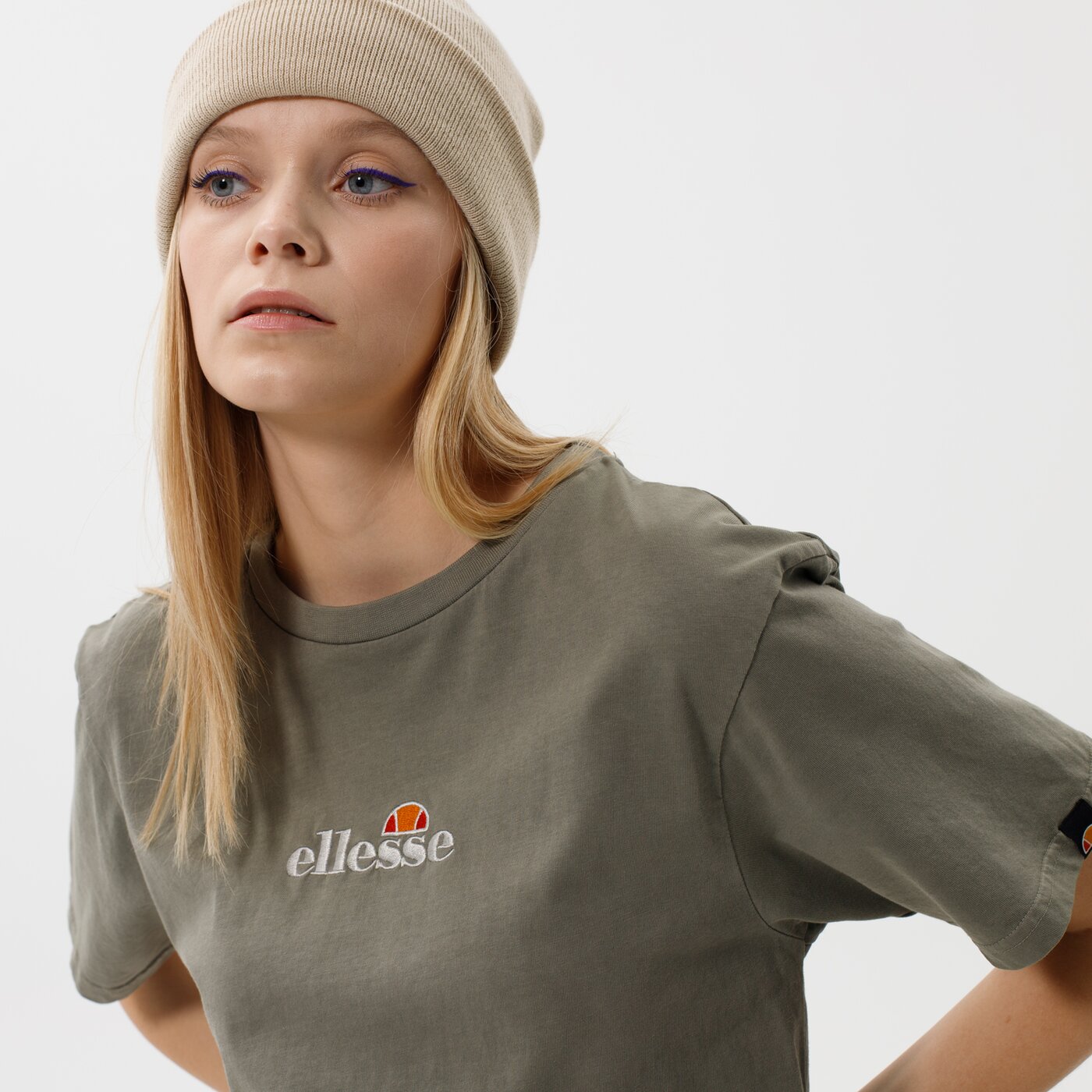 Дамска тениска ELLESSE ТЕНИСКА ANNATTO TEE KHA sgk13148506 цвят каки