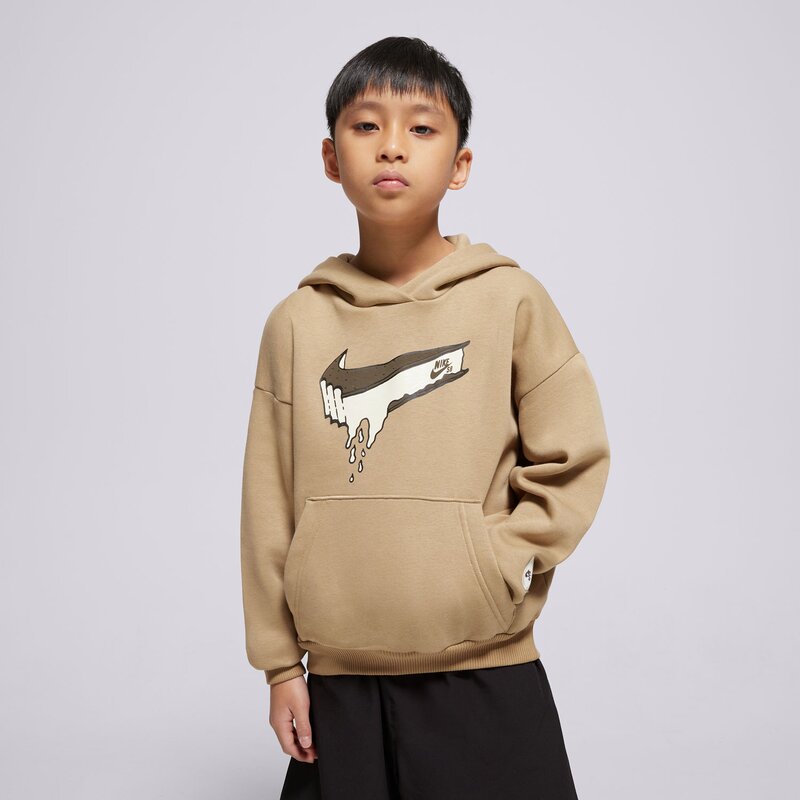 NIKE СУИТЧЪР С КАЧУЛКА K NIKE SB FLC HOODIE BOY