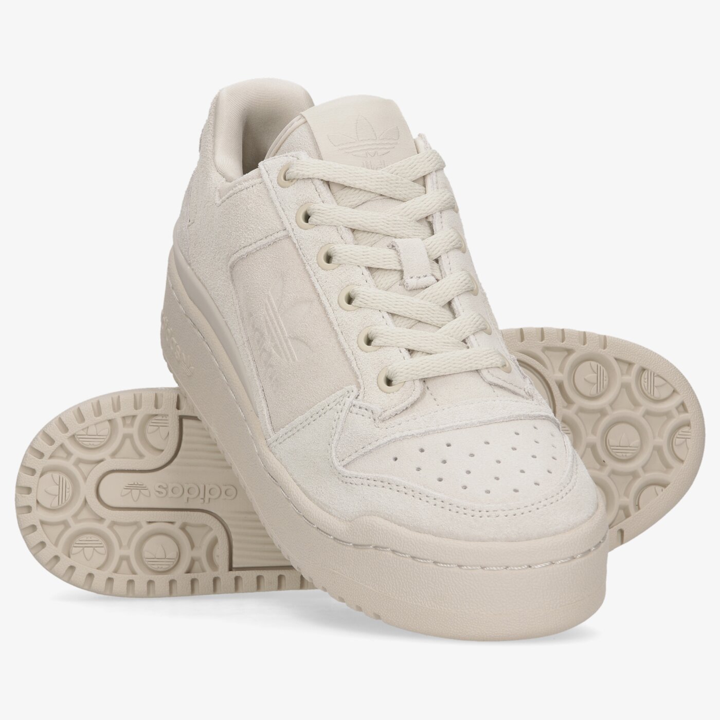 Дамски маратонки ADIDAS FORUM BOLD W gw9123 цвят бежов