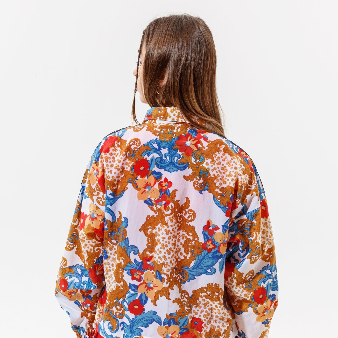 Дамски суичър ADIDAS СУИТЧЪР СЪС ЗАКОПЧАВАНЕ TRACK ТОП  gn3357 цвят многоцветен