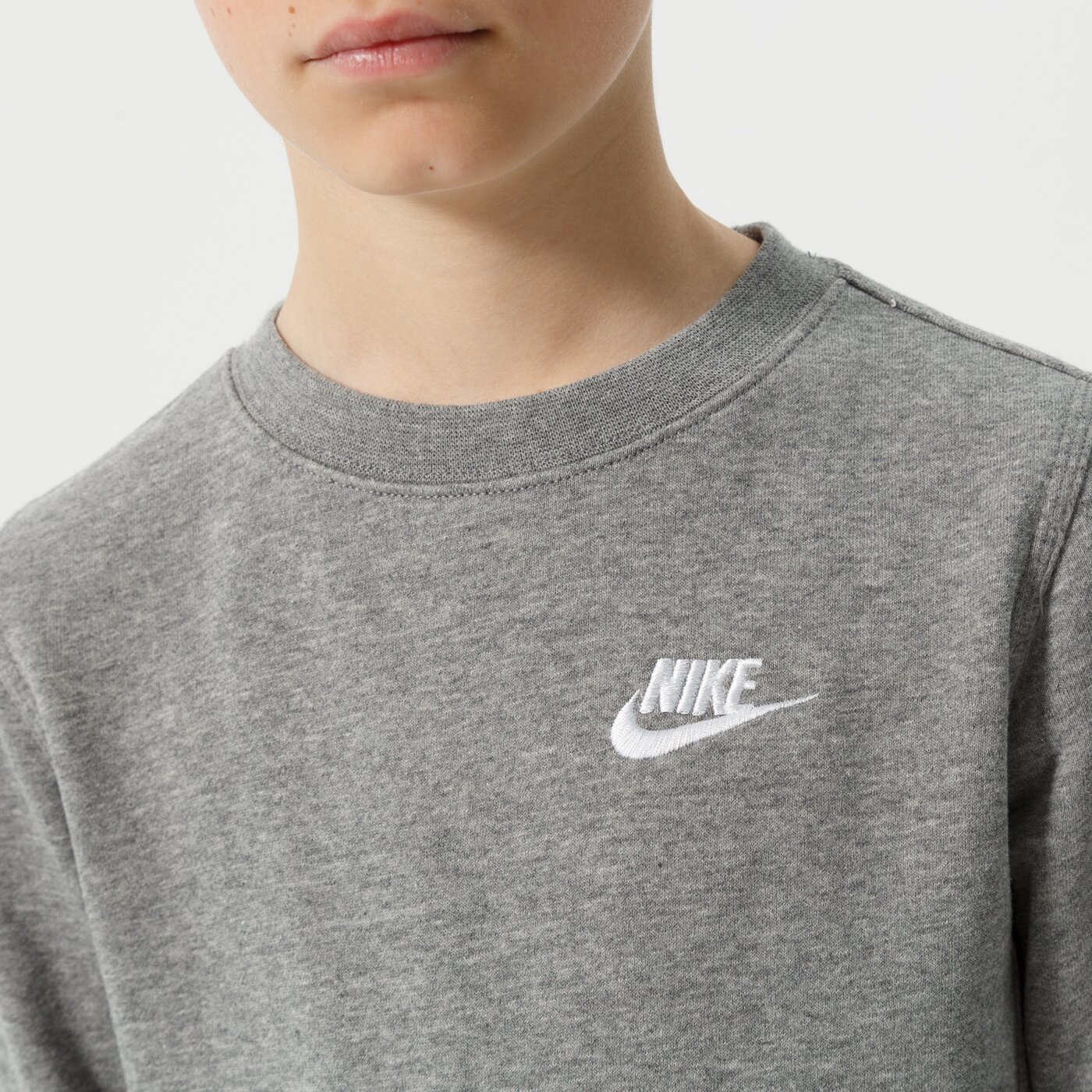 Детски суичър NIKE СУИТЧЪР SPORTSWEAR BOY da0861-091 цвят сив