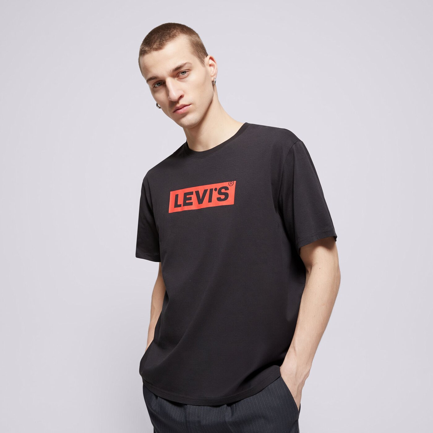 Мъжка тениска LEVI'S ТЕНИСКА SS RELAXED FIT TEE 161430198 цвят черен