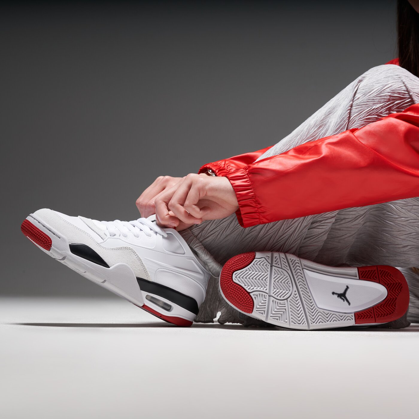 Детски маратонки JORDAN 4 RM  fq7938-102 цвят бял