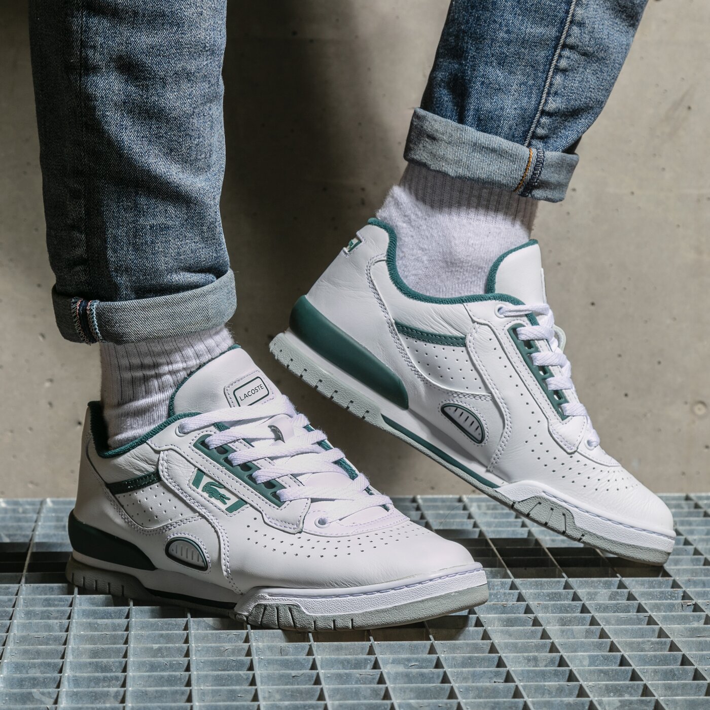 Мъжки маратонки LACOSTE M89 OG 0121 1 SMA 742sma00811r5 цвят бял